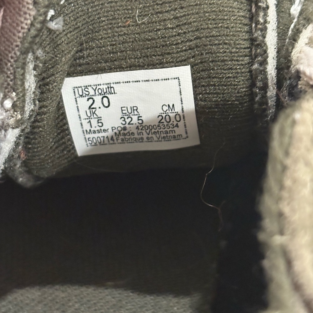 Vans Olive Green Boy’s Sneakers - Picture 4 of 4